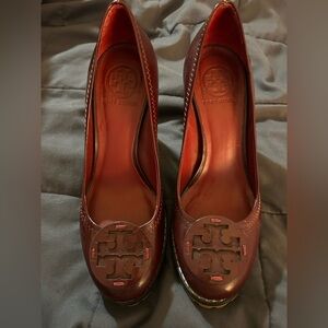 Tory Burch Women's Burgundy Heels
